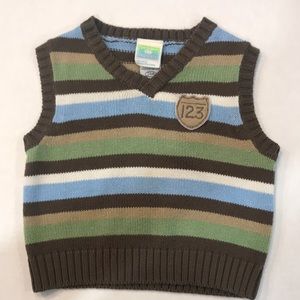 Sesame Begginings vest for boys sized 24 months